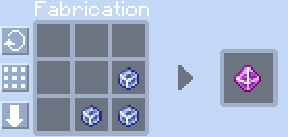 Craft Bonbon tier 3 vers tier 4 : 4 bonbons violets = 1 bonbon magenta